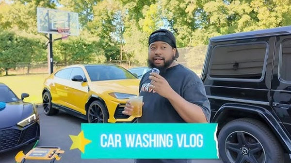DJ Akademiks 1.5 Million Car Collection. (+ bootleg carwash vlog lol)